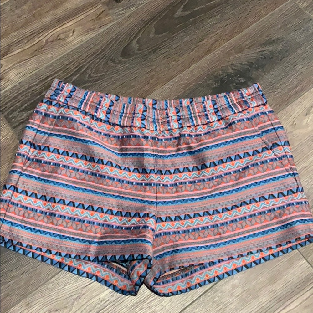 J.Crew patterned short, size 8